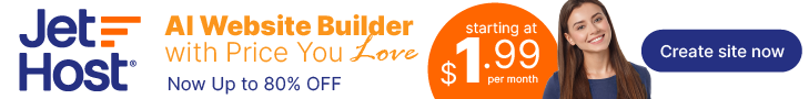 JetHost Ai Website Builder With Price You Love