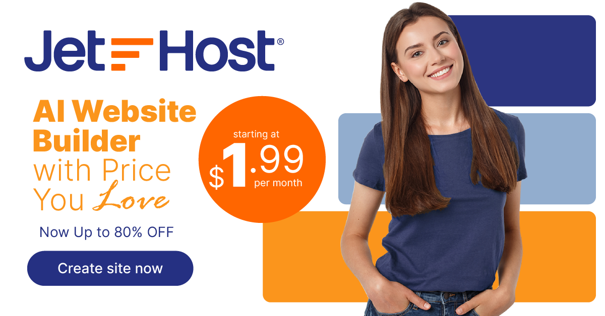 JetHost AI Builder - Launch Your Website Smarter