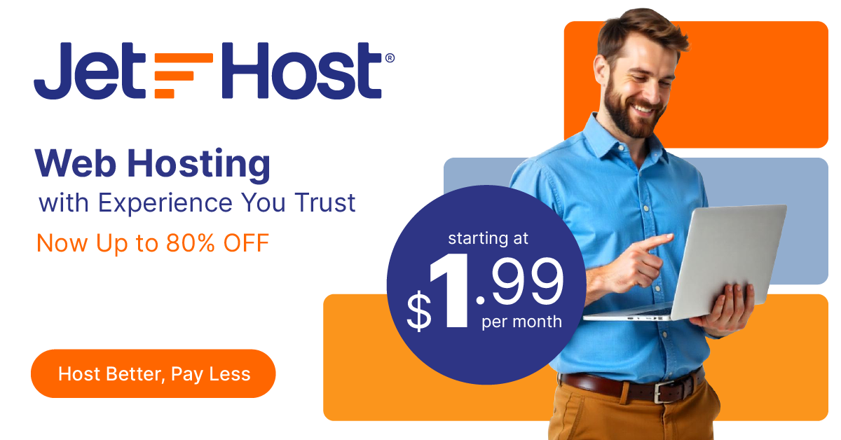 JetHosting - Web Hosting With Experience You Trust