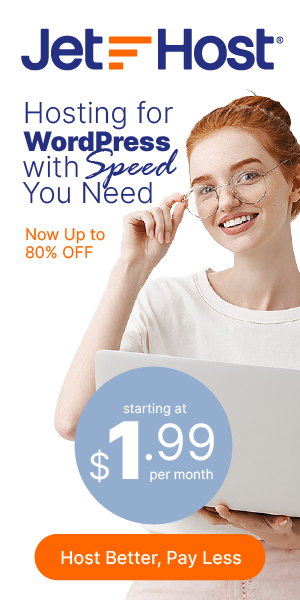 JetHost - Hosting for WordPress With Speed You Need